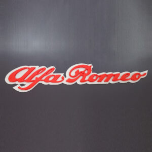 Logo Alfa Romeo écriture